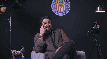 Amaury Vergara, actual presidente de la institución. X/@chivastvmx