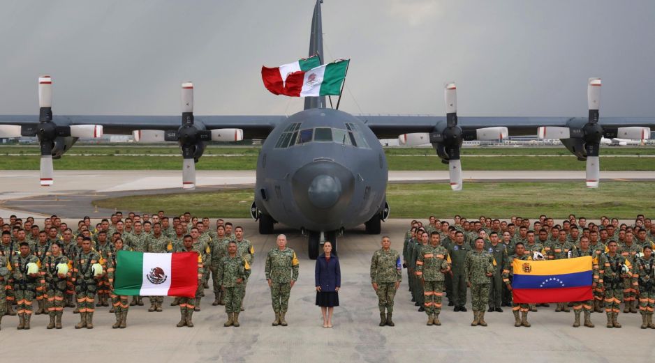 La Presidenta Claudia Sheinbaum Pardo encabezó la ceremonia de reconocimiento al agrupamiento 