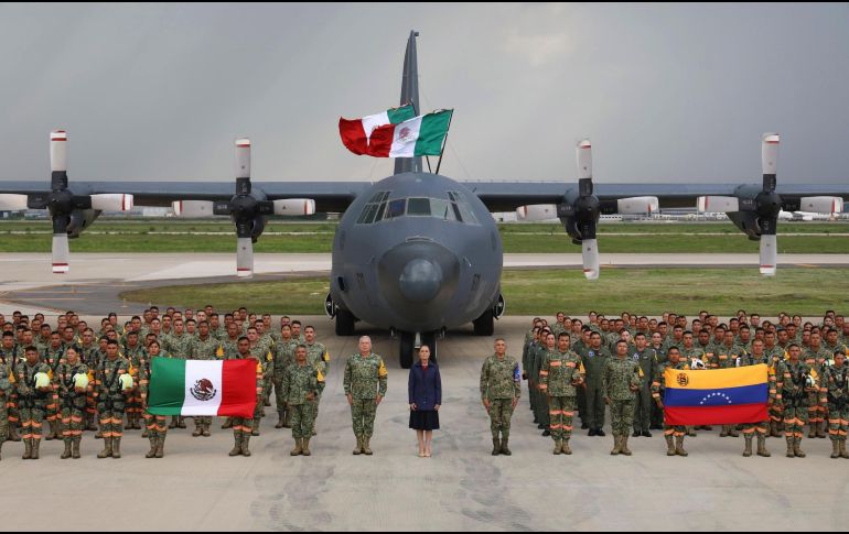 La Presidenta Claudia Sheinbaum Pardo encabezó la ceremonia de reconocimiento al agrupamiento 