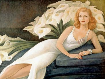 Pieza de Diego Rivera titulada “Retrato de Natasha Gelman”, 1943. ESPECIAL