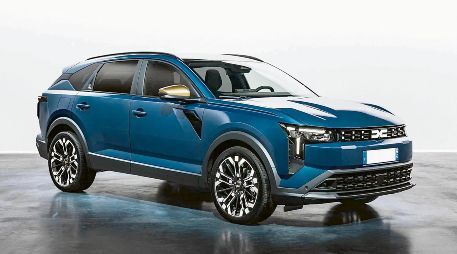 La SUV más grande de la marca rumana llegará a Europa en otoño. ESPECIAL
