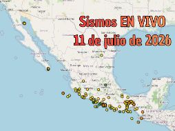 EN VIVO | Sismos en México | Sábado 11 de julio. ESPECIAL / SSN