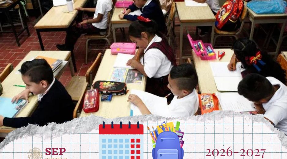 La propuesta contempla un mínimo de 185 días efectivos de clases. ESPECIAL / EL INFORMADOR y CANVA