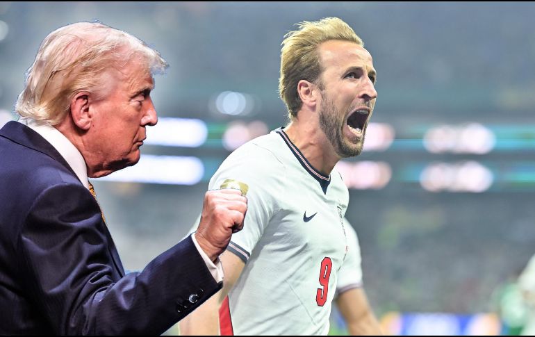 Harry Kane y Donald Trump se enfrentaron en un juego de golf; así recuerda el capitán inglés el momento. IMAGO7 / EFE / ARCHIVO