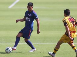 El único tanto del partido amistoso entre Chivas y Leones Negros fue obra de Daniel Aguirre al minuto 25. ESPECIAL / Chivas