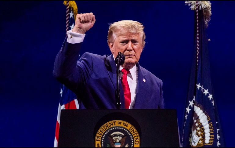 Las declaraciones de Donald Trump surgieron tras versiones sobre un presunto plan iraní para acabar con su vida. EFE/ARCHIVO
