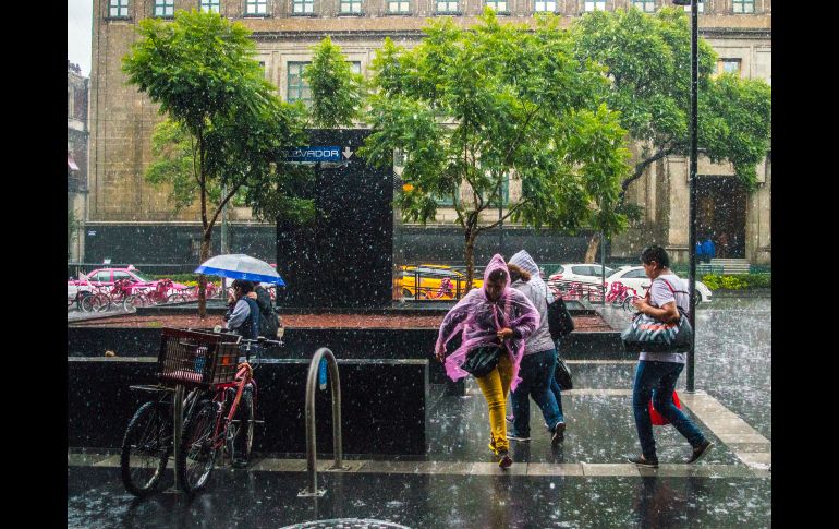 Autoridades recomendaron cargar con un paraguas o impermeable en caso de salir a la calle. ESPECIAL/PEXELS
