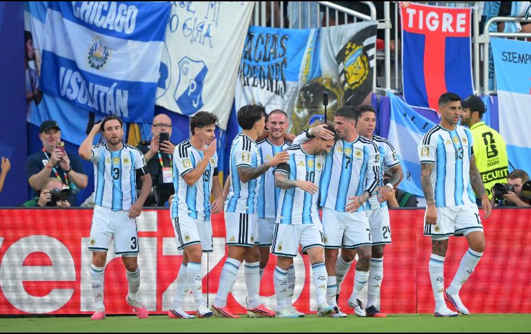 Argentina superó 3-1 a Suiza con goles de Alexis Mac Allister, Julián Álvarez y Lautaro Martínez. IMAGO7.