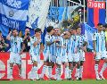 Argentina superó 3-1 a Suiza con goles de Alexis Mac Allister, Julián Álvarez y Lautaro Martínez. IMAGO7.