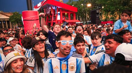 Guadalajara dejó de lado la rivalidad con Argentina para disfrutar el posible último Mundial del astro rosarino. EL INFORMADOR/ J. ACOSTA.