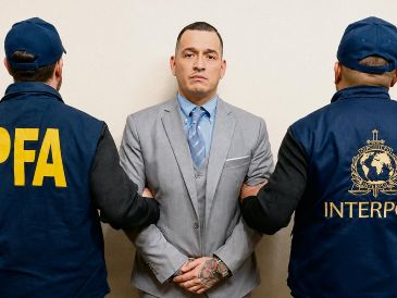 Rodolfo Junior Aguirre fue detenido en un hotel de Puerto Madero tras ser localizado por labores de inteligencia.  ESPECIAL
