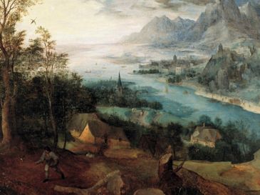 "Lo sembrado en tierra buena, representa a quienes oyen la palabra, la entienden y dan fruto". WIKIPEDIA/"La parábola del sembrador", de Pieter Bruegel el Viejo