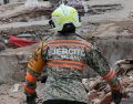 Además de las tareas de rescate, México envió más de 70 toneladas de ayuda humanitaria mediante un puente aéreo de ocho vuelos y dos buques de la Secretaría de Marina. EFE/R. Martínez