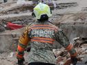 Además de las tareas de rescate, México envió más de 70 toneladas de ayuda humanitaria mediante un puente aéreo de ocho vuelos y dos buques de la Secretaría de Marina. EFE/R. Martínez