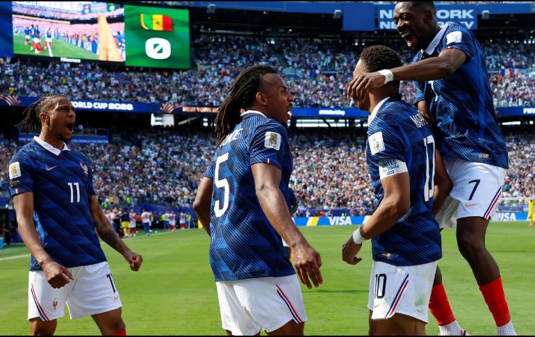 La Copa del Mundo de 2026 entra en su fase definitiva. Francia, España, Inglaterra y Argentina se preparan para disputar las semifinales. EFE/S. Moreira