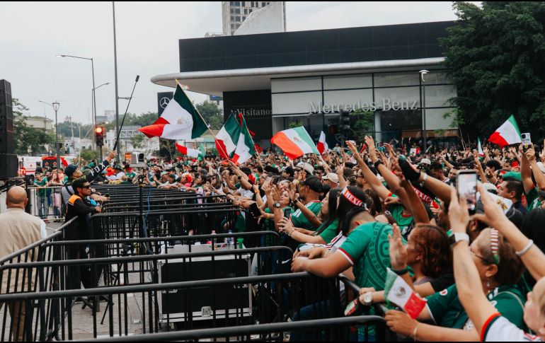 Según lo referido por la autoridad estatal, tras el último encuentro entre México e Inglaterra no hubo detenciones, pese a que sí se notificaron nuevas trifulcas y personas lesionadas. ESPECIAL/Gobierno de Guadalajara