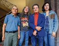 Javier Ramírez (Jefatura de Publicaciones); Esmeralda Foncerrada (jefa de la Red de Bibliotecas); Luis Alberto Navarro (Dirección General de Difusión Cultural); e Irene Ruvalcaba (Jefatura de Lengua y Literatura). EL INFORMADOR/ J. Acosta