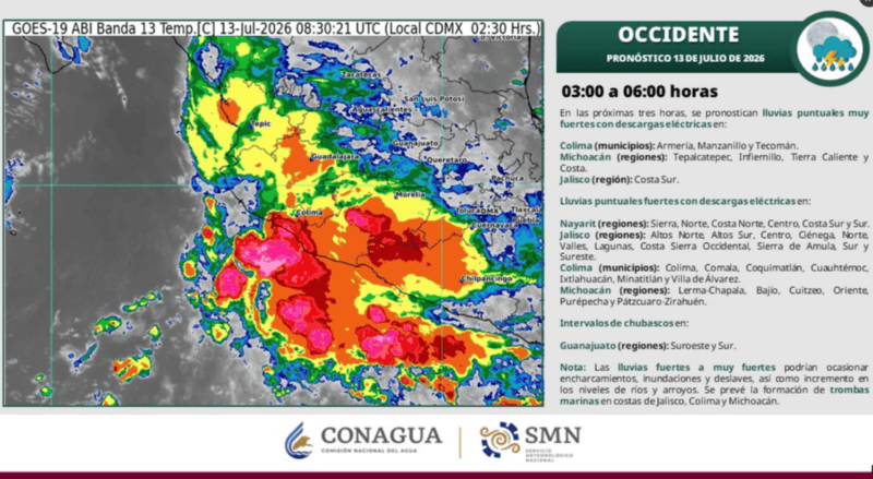 &nbsp;X / @conagua_clima