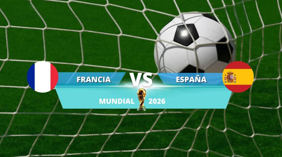 Francia y España se enfrentarán este martes 14 de julio por un boleto a la final de la Copa del Mundo 2026. ESPECIAL / CANVA