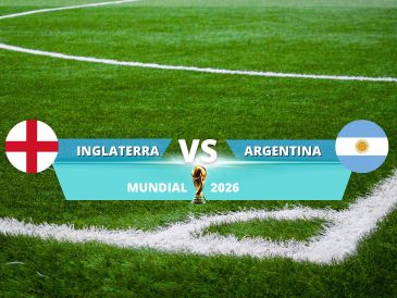 Inglaterra y Argentina se enfrentarán este miércoles 15 de julio para definir al segundo finalista de la Copa del Mundo 2026. ESPECIAL / CANVA
