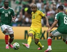 Jayden Adams jugó los tres partidos de la fase de grupos de Sudáfrica, en la que el equipo logró su mejor actuación en un Mundial. AFP / C. De Souza