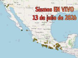 EN VIVO | Sismos en México | Lunes 13 de julio. ESPECIAL / SSN