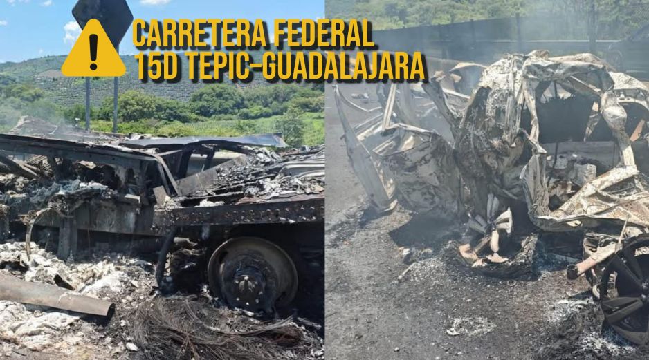 La Secretaría de Salud Jalisco refirió que del total de personas lesionadas, 10 ya fueron dadas de alta con el seguimiento debido, mientras que otras tres continúan internadas. ESPECIAL / Protección Ciudadana y Bomberos de Nayarit