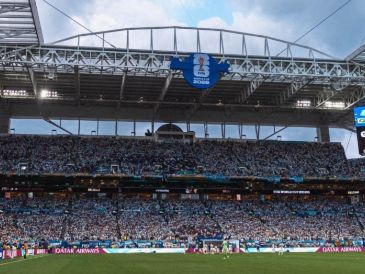 Los protagonistas del duelo en Miami Gardens se conocerán cuando se disputen las semifinales de la Copa del Mundo. AFP / ARCHIVO