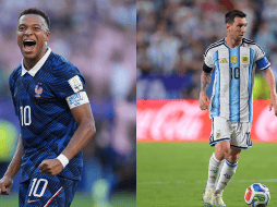 Messi y Mbappé comparten la cima de la tabla de goleadores con ocho anotaciones cada uno. IMAGO7/CANVA