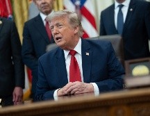 Trump justificó de nueva cuenta la operación militar estadounidense contra Irán. EFE/A. Schwartz