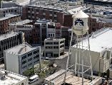 Vista aérea de los Estudios de Paramount, en California. AFP