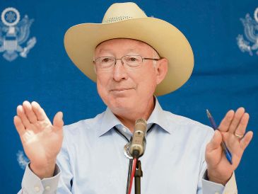 El ex embajador de México negó tener conocimiento que figuras de Morena, como López Obrador o Rocha Moya, tuvieran nexos con criminales. EL UNIVERSAL