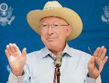 El ex embajador de México negó tener conocimiento que figuras de Morena, como López Obrador o Rocha Moya, tuvieran nexos con criminales. EL UNIVERSAL