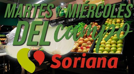 Estas son TODAS las ofertas de hoy y mañana en Soriana por el Martes y Miércoles del Campo. EL INFORMADOR / ARCHIVO