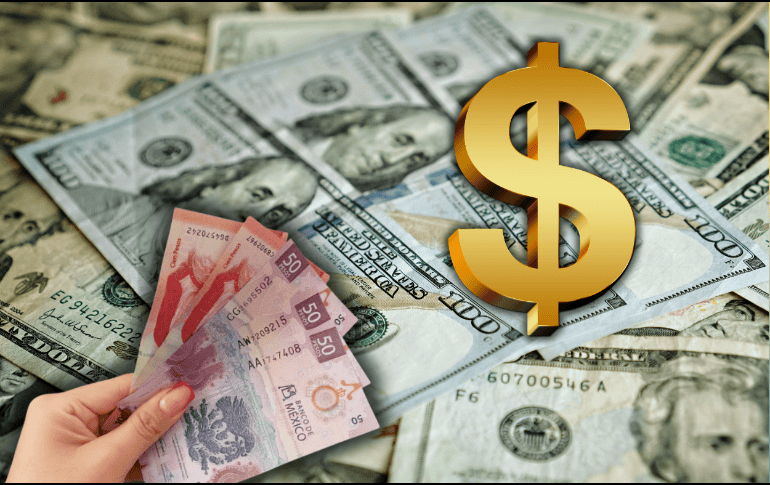 Consulta el tipo de cambio del dólar frente al peso mexicano hoy. La moneda nacional registra ganancias esta mañana, impulsando una caída en la cotización de la divisa estadounidense. ESPECIAL/Canva
