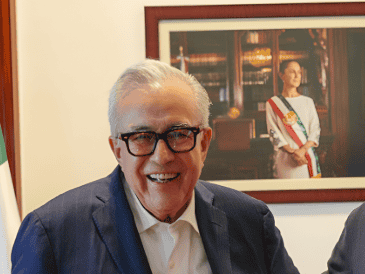La Mandataria también reveló que solo ha hablado una vez con Rocha Moya desde que se conoció la solicitud presentada por autoridades estadounidenses. X / @rochamoya_