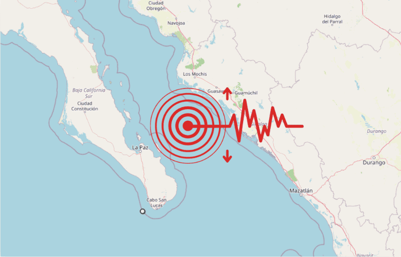 &nbsp;Sismo en Sinaloa. ESPECIAL / SSN