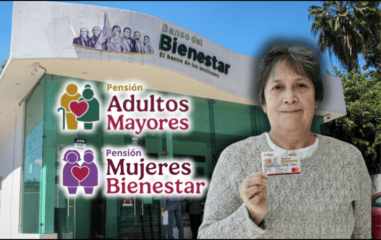 Consulta el calendario de pagos de la Pensión Bienestar 2026 del 20 al 24 de julio. ESPECIAL/Banco del Bienestar