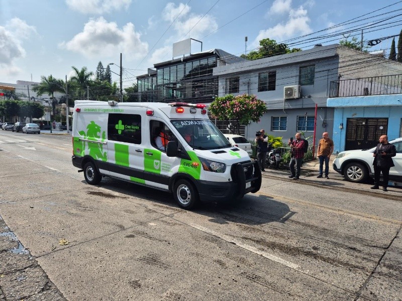 La presidenta municipal de Guadalajara, Verónica Delgadillo, resaltó que el incremento en la cantidad de ambulancias permitirá que haya una atención más rápida. EL INFORMADOR/M. Hernández