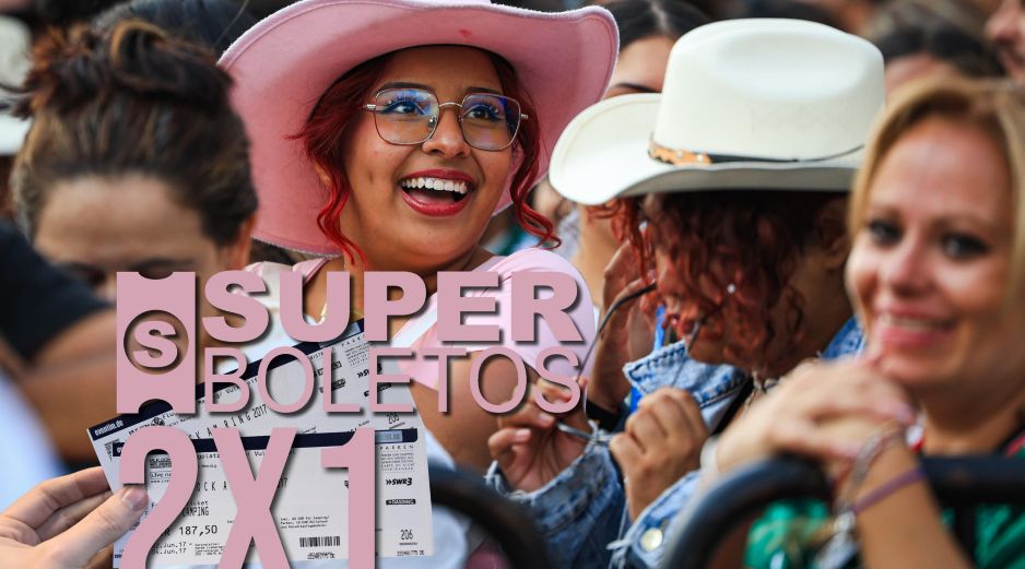 Estos cuatro conciertos se encuentran al 2x1 en Guadalajara solo por hoy, 15 de julio, en la taquilla digital de Superboletos. EL INFORMADOR / ARCHIVO