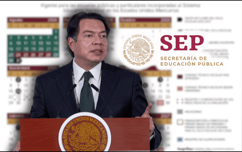 La SEP dio a conocer el calendario escolar 2026-2027, detallando el regreso a clases, periodos vacacionales y puentes para estudiantes de educación básica en México. ESPECIAL/Gobierno de México