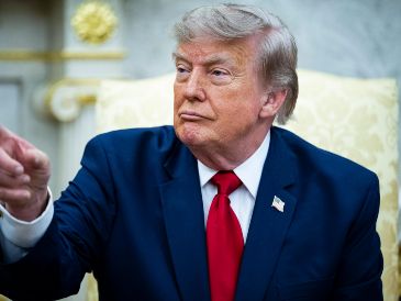 Según Trump, a los demócratas "radicales de izquierda les encantaría que esto sucediera", pero insistió en que esto no ocurrirá bajo su mandato. EFE/G. SLOAN