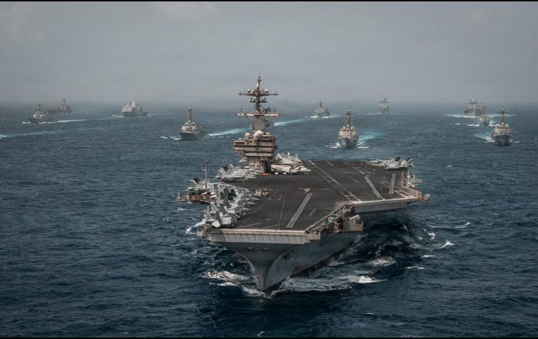 Las declaraciones ocurren tras el restablecimiento del bloqueo naval a puertos iraníes en el estrecho de Ormuz por parte de Estados Unidos. EFE/Centcom