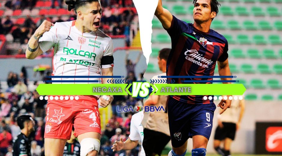 El encuentro entre Necaxa y Atlante, correspondiente a la Jornada 1 del Torneo Apertura 2026, se disputará el jueves 16 de julio en el Estadio Victoria, de Aguascalientes. ESPECIAL / IMAGO7 y CANVA