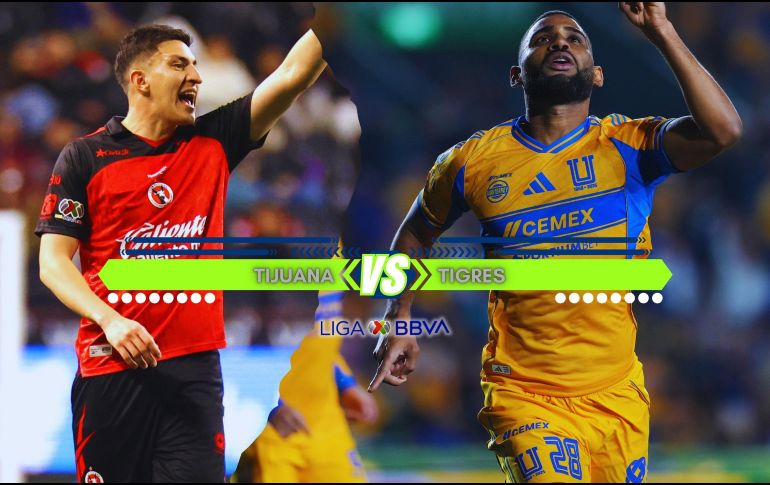 El duelo entre Tijuana y Tigres abrirá el camino de ambos equipos en el Apertura 2026 con un partido que promete atraer la atención de los aficionados desde el primer día de actividades. ESPECIAL / IMAGO7 y CANVA