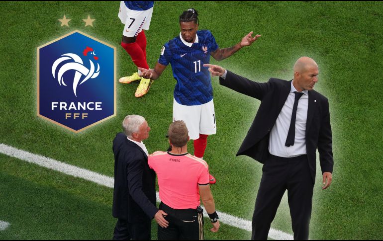 Todo parece indicar que Zidane reemplazará a Deschamps al frente de la Selección de Francia. EFE/Kenneth Fernandez