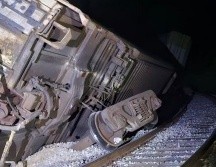 A pesar de lo aparatoso, no se registraron heridos o muertos en el nuevo accidente del Tren Interoceánico. X/@azucenau