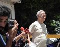 Víctor Rodríguez Padilla, exdirector de Pemex, a su salida del Centro Estatal de Reinserción Social Morelos después de la audiencia en que se dictó la continuación de su proceso en libertad. SUN/G. Pano