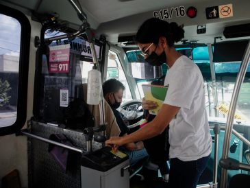 Aunque el robo con violencia disminuyó, la inseguridad al viajar en autobús sigue vigente. EL INFORMADOR/ARCHIVO