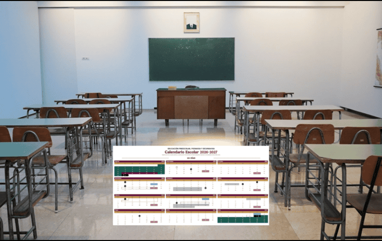 Con este calendario, las familias podrán planificar con anticipación las actividades escolares, vacaciones y descansos oficiales que tendrán los alumnos durante el ciclo escolar 2026-2027. SEP / CANVA